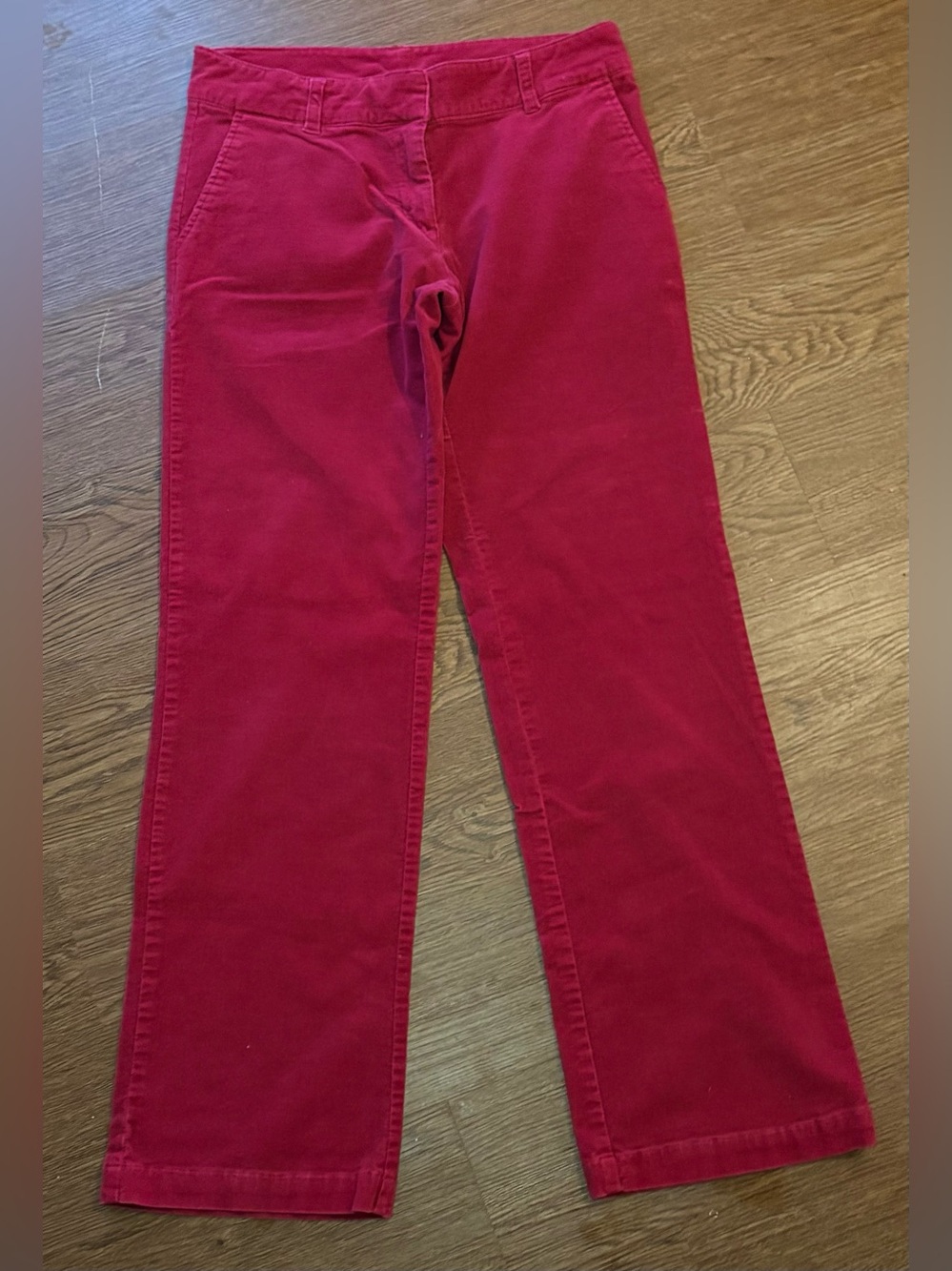 Live a Little Women's Berry Red Straight-Leg Jeans